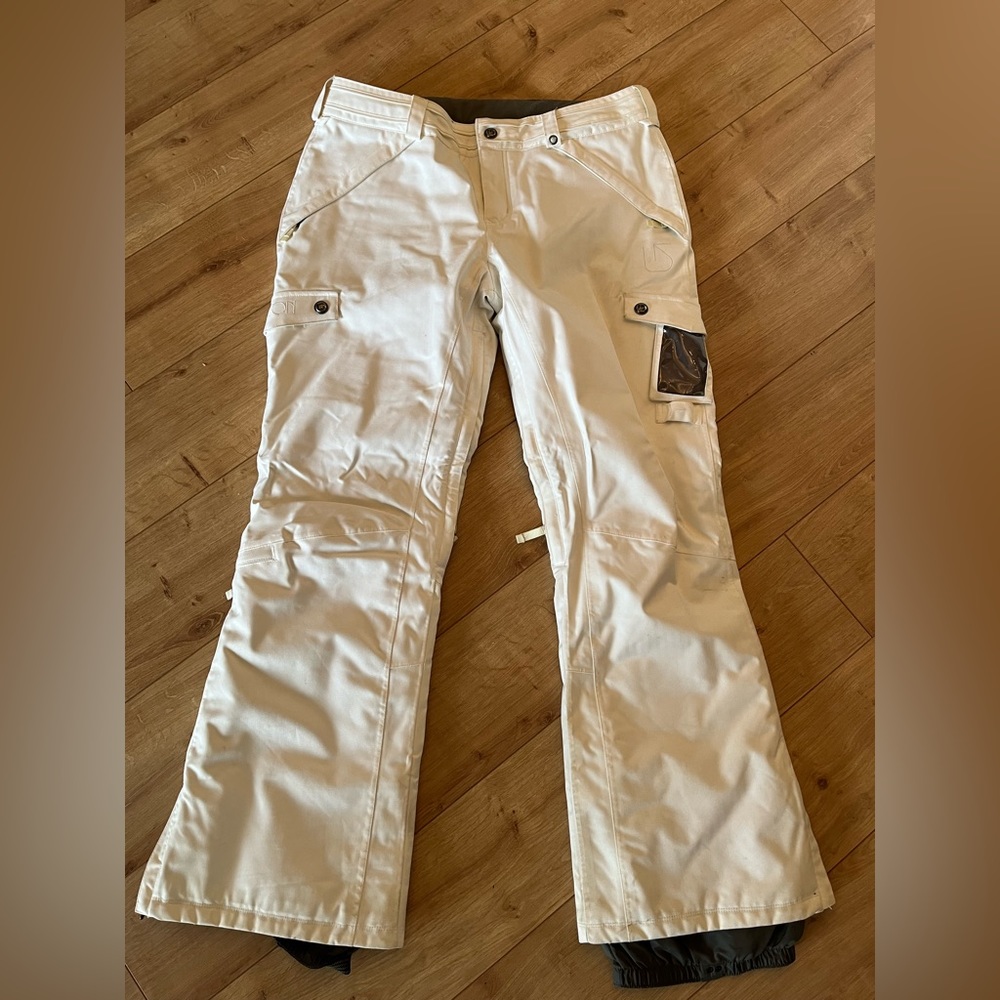 Burton White Snow pants